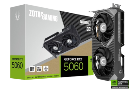 ZOTAC GAMING GeForce RTX 5060 Twin Edge OC 8GB GDDR7 Graphics Card